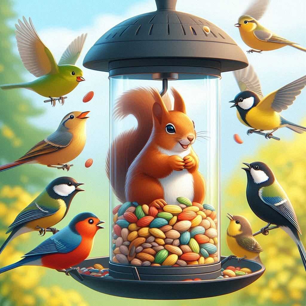 best squirrel proof birdfeeder