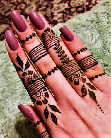finger-mehndi-design