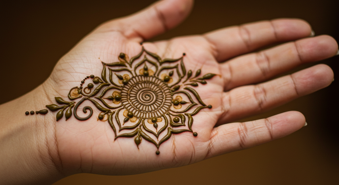 gol-tikki-mehndi-design gol-tikki-mehndi-design