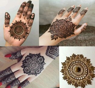 heavy-floral-mehndi-tiki-design