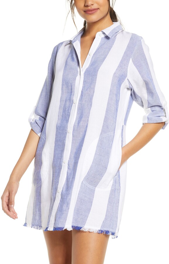 Rugby-Beach-Stripe cover-Tunic-Shirt-nordstrom-rack Rugby-Beach-Stripe cover-Tunic-Shirt-nordstrom-rack